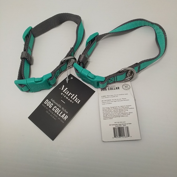 Martha Stewart Nylon Dog Collar Sz Small NWT - Picture 6 of 14